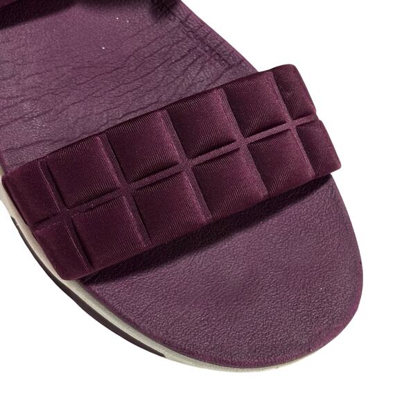 Fitflop purple slide sandals adjustable US 9M platform padded comfort walking - Picture 4 of 12